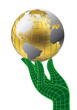 Vektor: golden globe golden globe