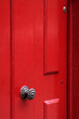 vieille porte rouge