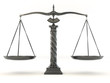 Symbol of justice. Scale