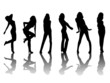 woman silhouettes