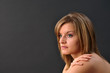 Beatiful Teenage Girl Looking Away