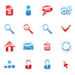 Label icon set for web design