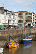 Port de Pornic à marée basse