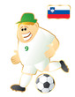 Football mascot Slovenia
