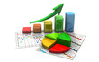 business graph, chart, diagram, bar business graph, chart, diagram, bar