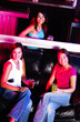 Young adults at a nightclub