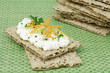 Knäckebrot mit Quark