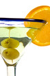 Isolated Martini Glass