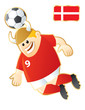 Football mascote Denmark