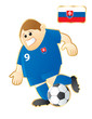 Footbal mascote Slovakia
