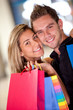 Shopping couple