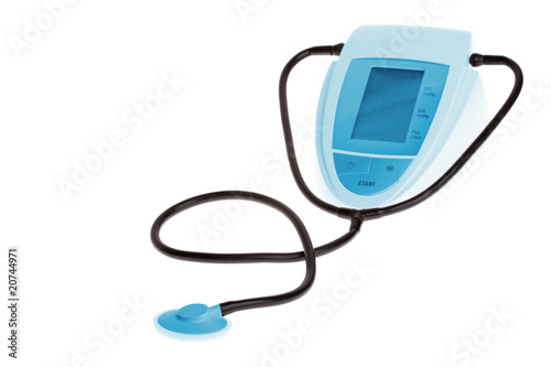 Photo: Blood pressure monitor & cuff Blood pressure monitor & cuff