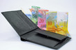 brieftasche mit geldnoten