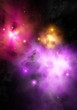 Nebula in  space