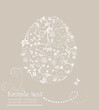 Easter pastel card