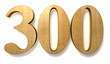 Image : 300 wooden celebration anniversary birthday