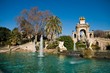 Fountain in citadel park, Barcelona Fountain in citadel park, Barcelona