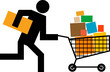 Shopping concept vector illustration