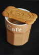 speculoos sur une tasse de café