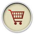 Computer generated symbol of shopping cart icon Computer generated symbol of shopping cart icon