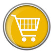 Computer generated symbol of shopping cart icon Computer generated symbol of shopping cart icon