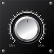 Volume knob with calibration Volume knob with calibration