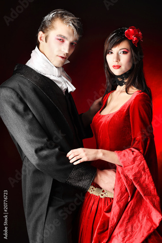 Photo: vampires couple vampires couple