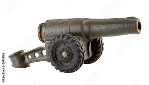 Photo: Canon, Child's Toy Metal Canon, Child's Toy Metal
