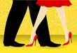 beautiful womanish and masculine legs dance beautiful womanish and masculine legs dance