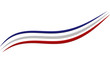 Bandiera francese astratta