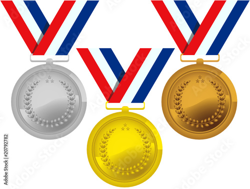 Vektor: top medals top medals