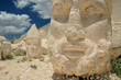 Monumental god heads in Nemrut, Turkey