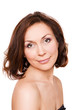Photo: portrait of professional model without make-up portrait of professional model without make-up