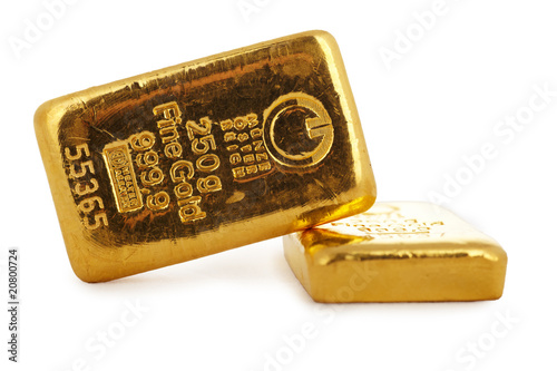 Photo: Goldbarren Goldbarren
