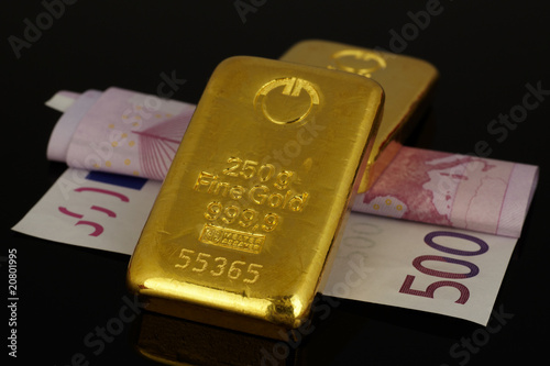 Photo: Goldbarren Goldbarren