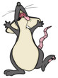 Maus, Ratte, tanzen, Dicso, betrunken, verrückt, besoffen