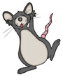 Maus, Ratte, tanzen, Dicso, betrunken, verrückt, besoffen Maus, Ratte, tanzen, Dicso, betrunken, verrückt, besoffen