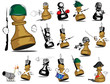 set of pawns set of pawns