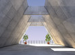 moderne Betonarchitektur