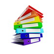 rainbow binder