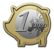 Sparschwein 1 Euro
