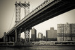 Manhattan Bridge in New York City Manhattan Bridge in New York City