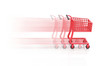 Quick red Onlineshopping