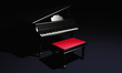 Piano in black - Chillout Lounge