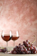 red wine glasses background