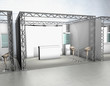 trade show counter display
