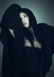 portrait of the girl in Gothic style