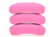 Three soaps of pink color