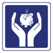 Savings sign vector