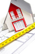 Hausmodell mit Grundriss